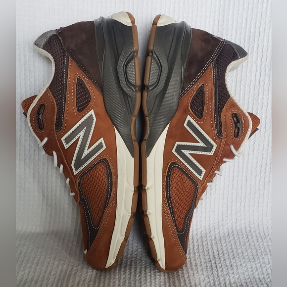 🌟SEE NEW LISTING🌟🎉HP!🎉 🦁L.L. BEAN x New Balance 990 V4 🤎 Womens 8.5 - Picture 2 of 15